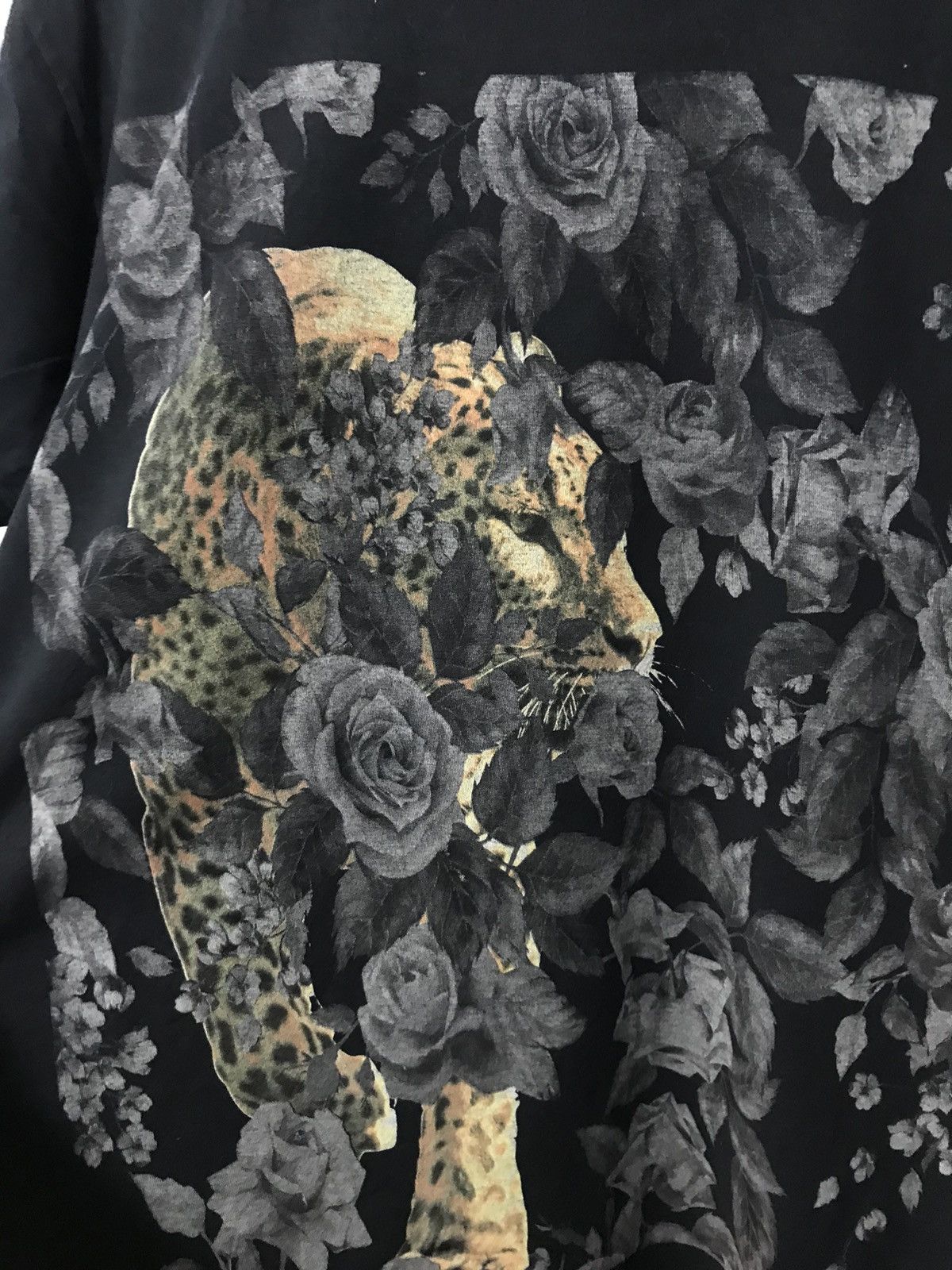 Affliction × Ring Of Fire × Southpole Ring Of Fire Affliction Rose Tiger Y2K Graphic Tee Size US L / EU 52-54 / 3 - 4 Thumbnail