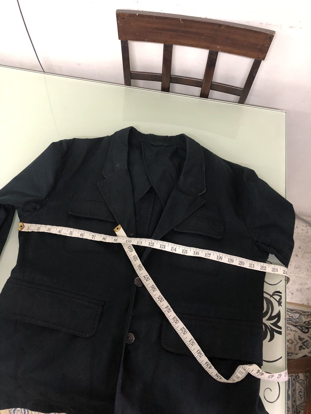 Gap Gap Military Style Pocket Blazer Jacket Like Yohji Yamamoto Size US L / EU 52-54 / 3 - 19 Thumbnail