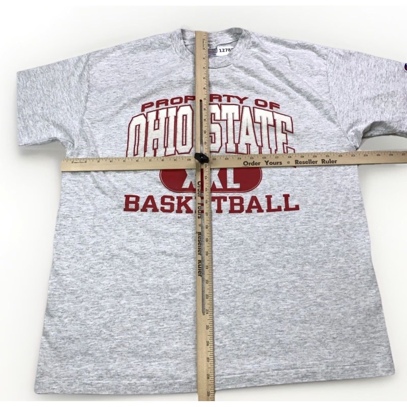 Champion VINTAGE Champion Ohio State Basketball USA Graphic Shirt XL Men's Gray Short Sleeve Crew Neck Size US XL / EU 56 / 4 - 4 Thumbnail