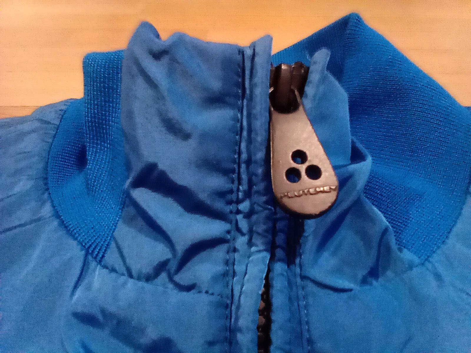Peuterey Peuterey Sands NB 02 Light Bomber Jacket Shiny Nylon Blue Size US M / EU 48-50 / 2 - 4 Thumbnail