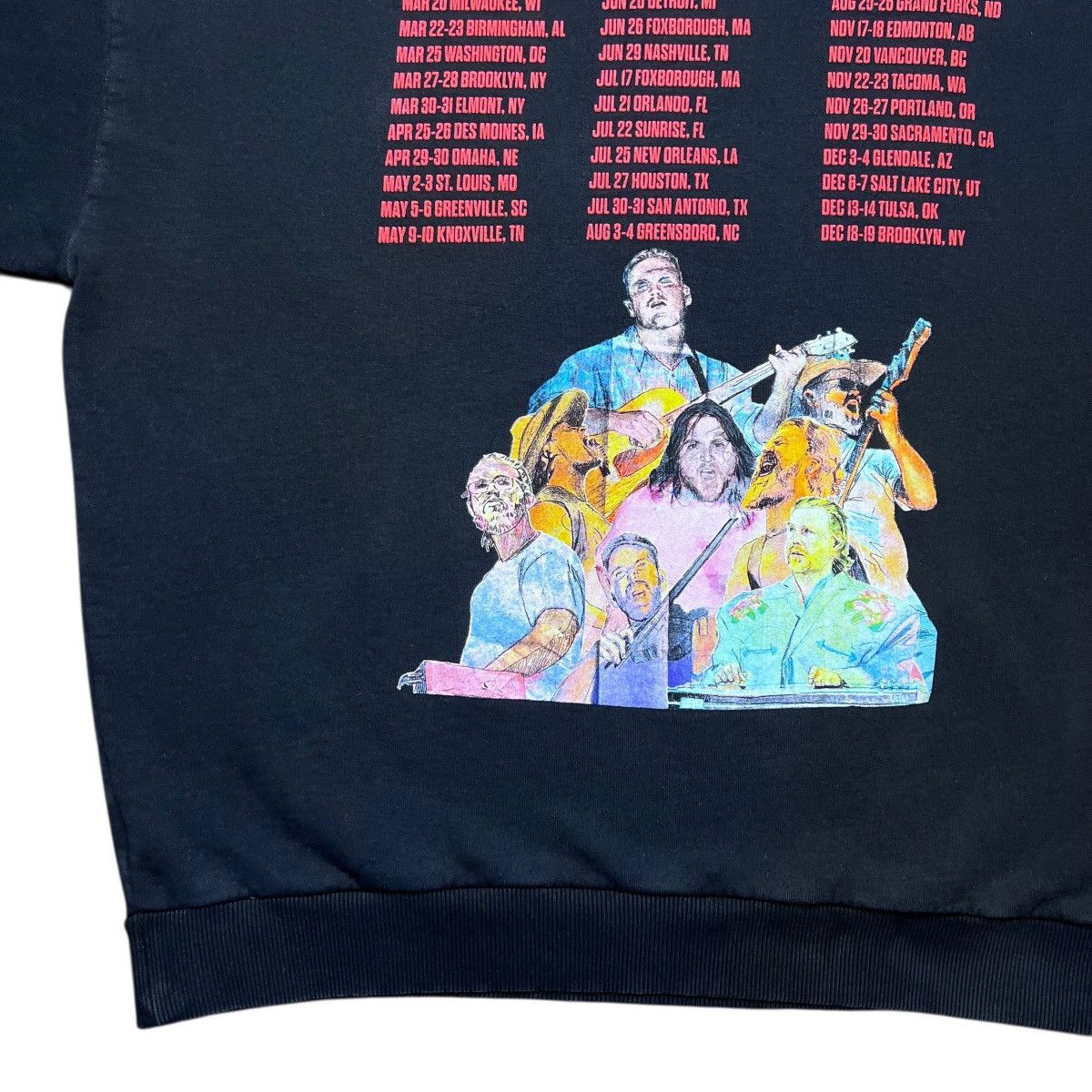Band Tees 2024 Zach Bryan’s The Quittin Time Tour Sweatshirt Hoodie Size US XL / EU 56 / 4 - 9 Thumbnail