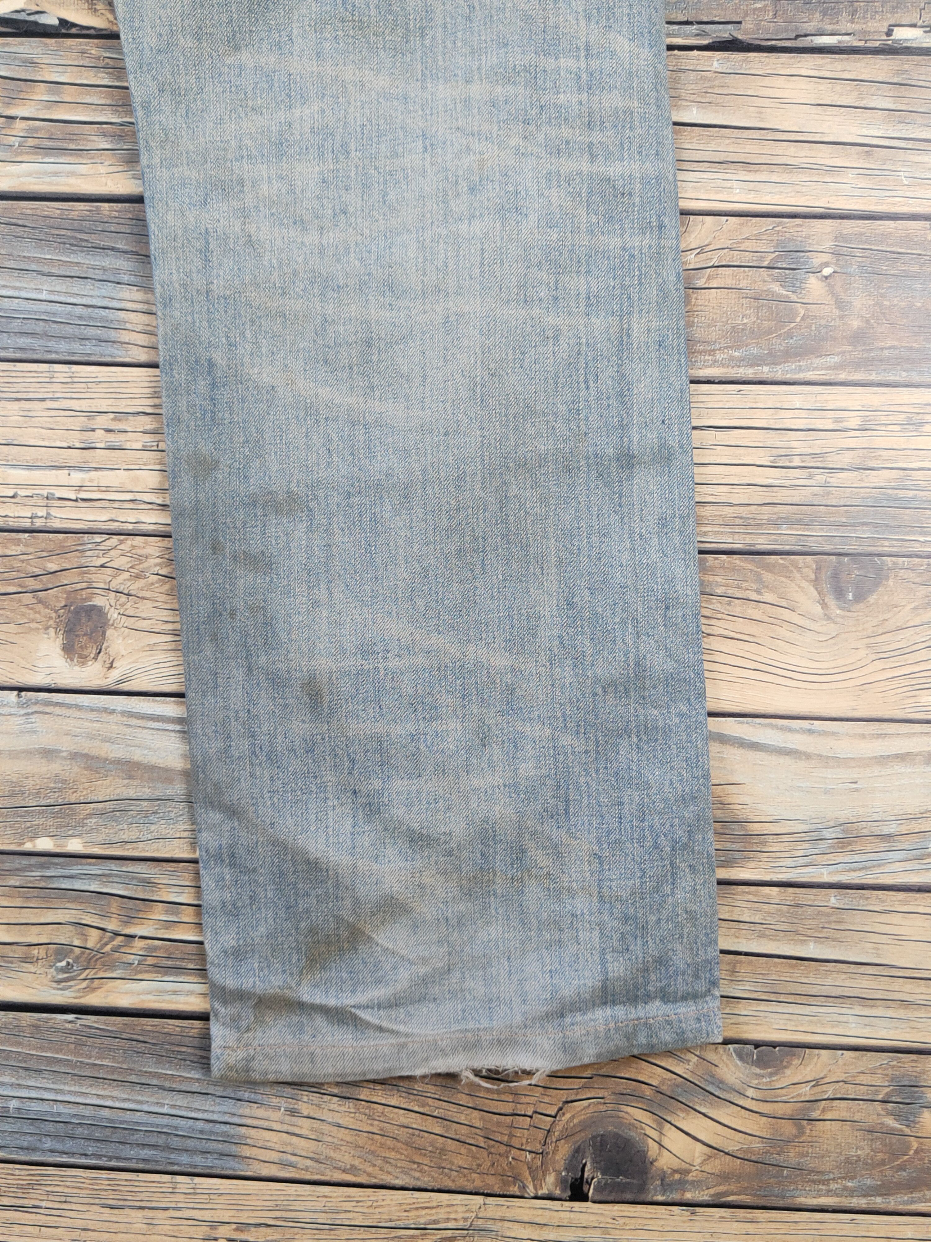 Takeo Kikuchi DL Takeo Kikuchi Blue Faded Distressed Ripped Jeans #W1478 Size US 32 / EU 48 - 5 Thumbnail