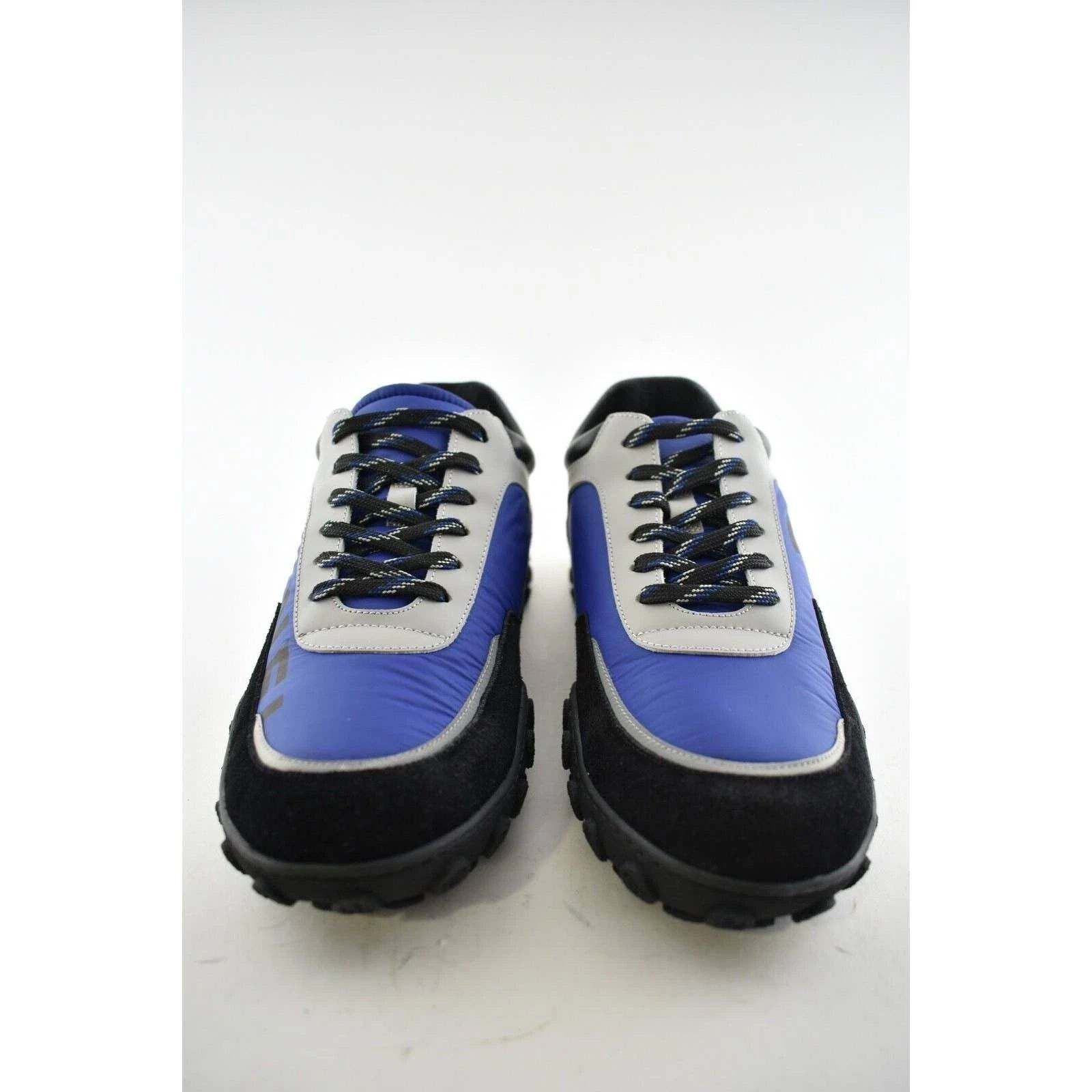 Chanel Chanel Mens 18B Nylon Lace Low Top Trainer Sneaker 43 10 Size US 10 / EU 43 - 5 Thumbnail