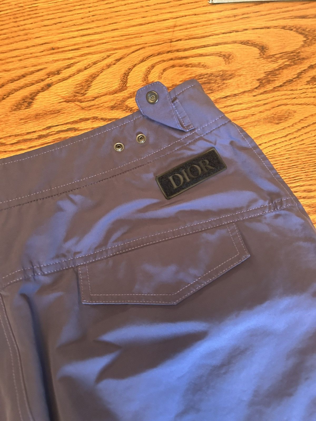 Dior Dior Tactical Cargo Pants Midnight Blue Size US 38 / EU 54 - 4 Thumbnail