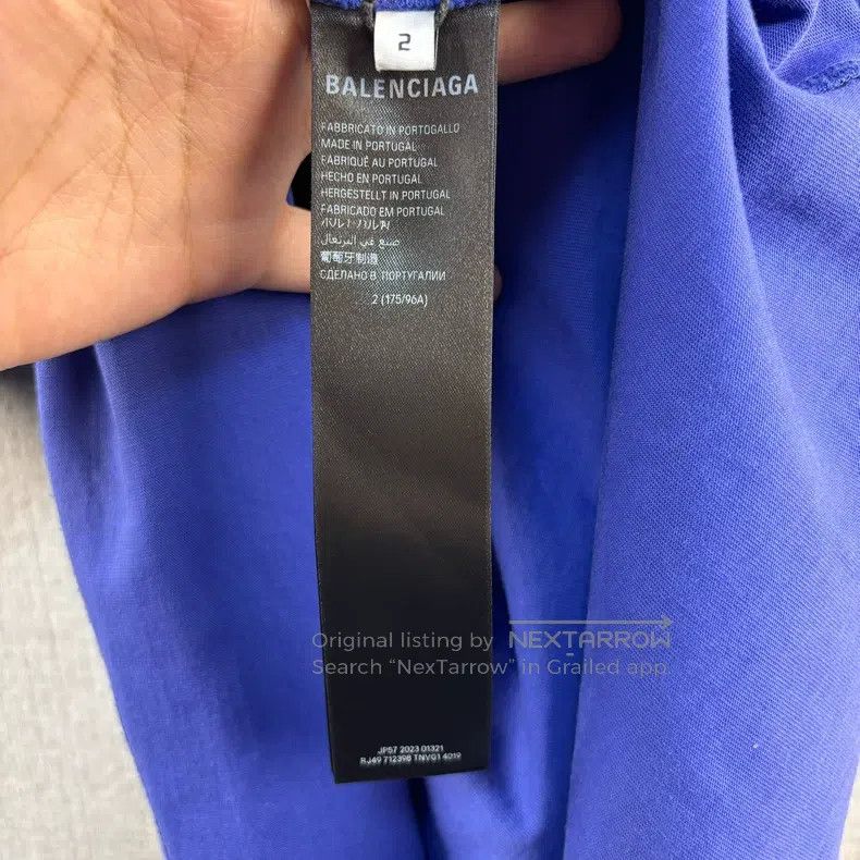 Balenciaga Balenciaga Solid color paste letter Logo logo straight sho Size US M / EU 48-50 / 2 - 5 Thumbnail