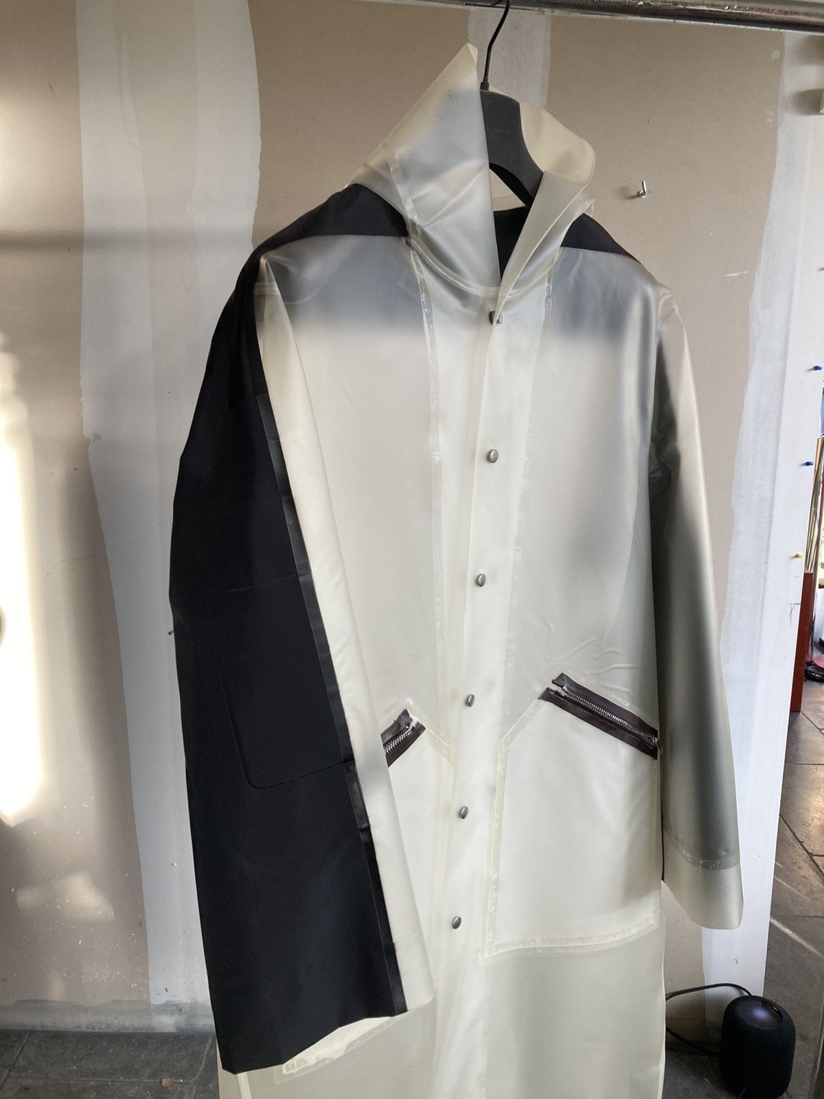 Rick Owens NEVER WORN / Rick Owens Transparent Raincoat Size US M / EU 48-50 / 2 - 1 Thumbnail
