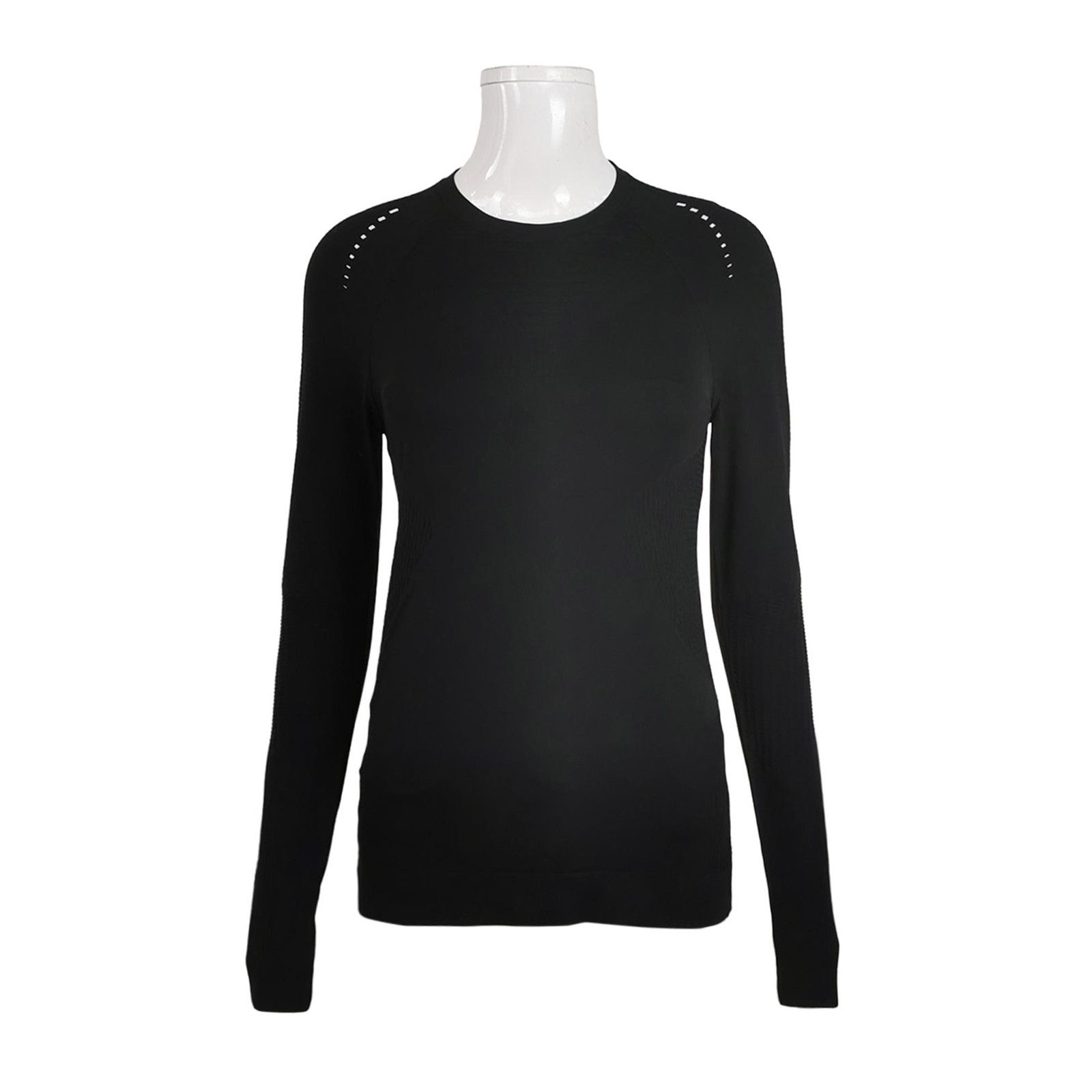 Prada Prada Logo Patch Long Sleeve Knit Size S Size US S / EU 44-46 / 1 - 1 Thumbnail