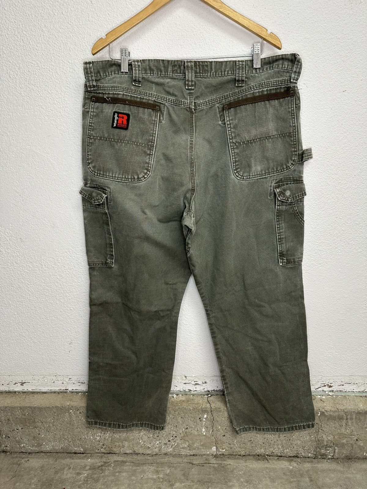 Wrangler Wrangler Riggs Faded Pants Size US 38 / EU 54 - 2 Thumbnail