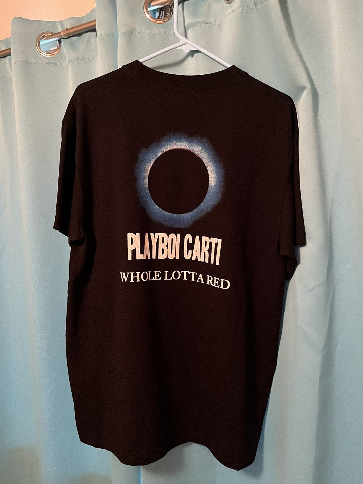 image of Playboi Carti Wlr Merch-Falling In Reverse Tee in Black, Men's (Size Medium)