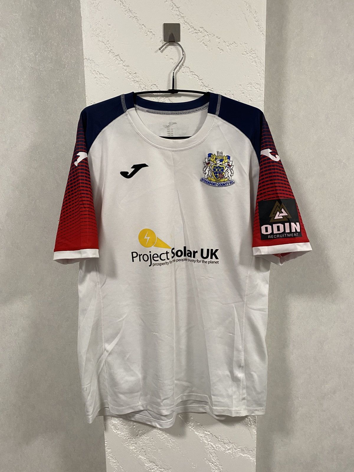 Joma Stockport County 2018/2019 Away Football Shirt Jersey Sz: XL Size US XL / EU 56 / 4 - 1 Thumbnail