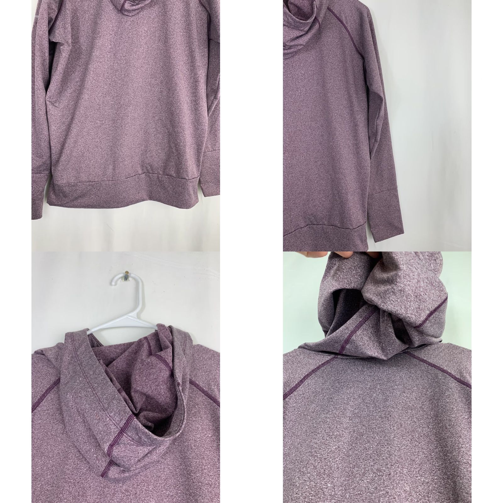 Vintage Columbia Omni-Wick Brilliant Hoodie Women’s Medium Maroon Thumb Holes Size M / US 6-8 / IT 42-44 - 9 Thumbnail