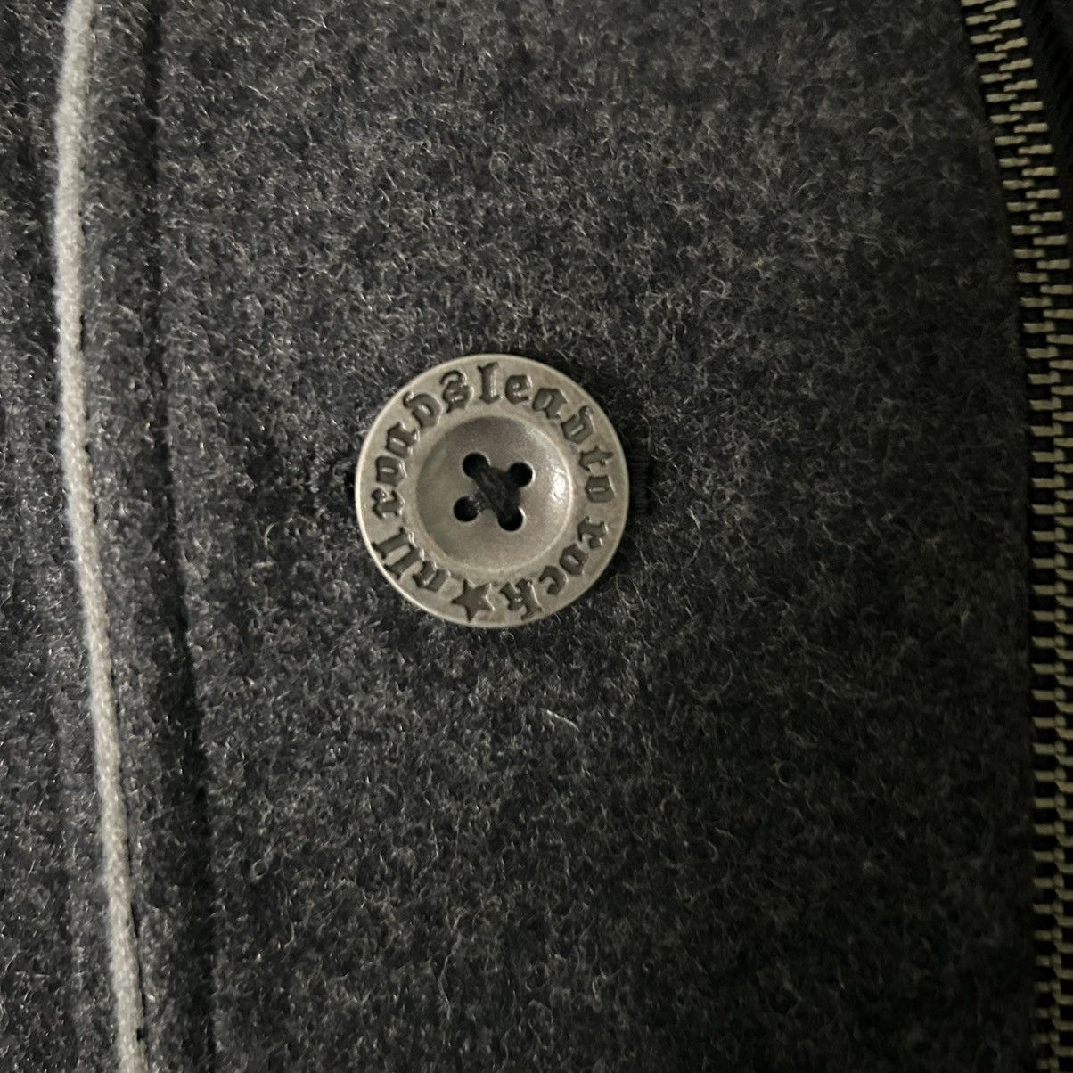 PPFM PPFM All roads lead to rock Double Breasted Wool Jacket Size US L / EU 52-54 / 3 - 4 Thumbnail