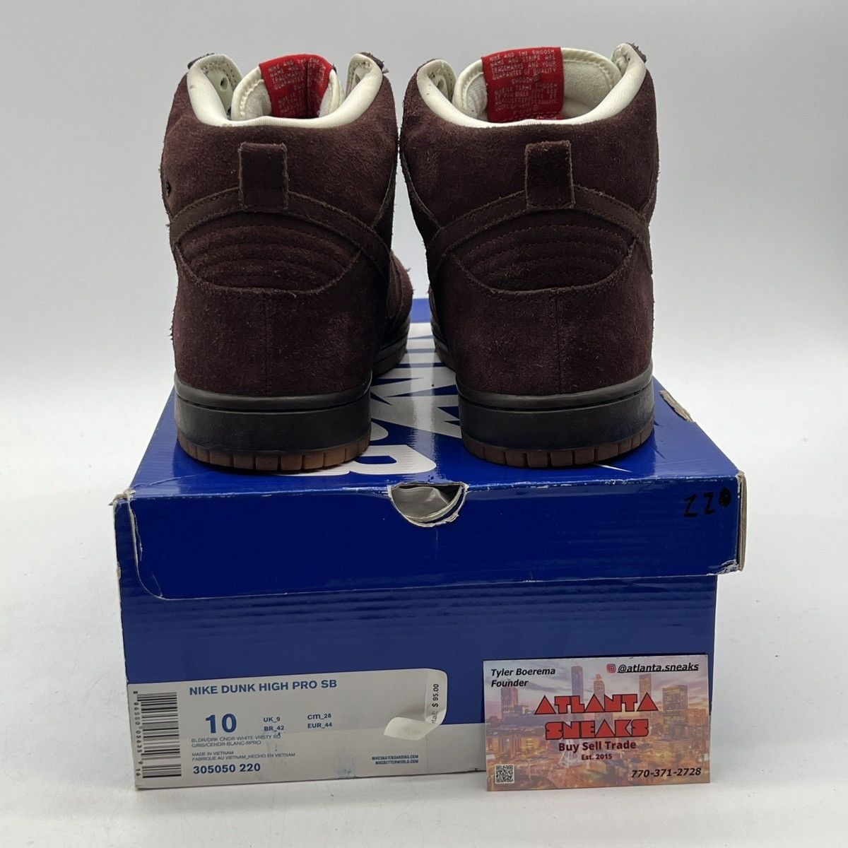Nike Nike dunk high Budweiser Size US 10 / EU 43 - 3 Thumbnail