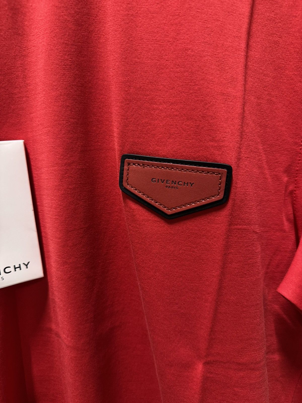Givenchy Givenchy Logo Patch T-Shirt NEW 550$ Size US M / EU 48-50 / 2 - 2 Thumbnail