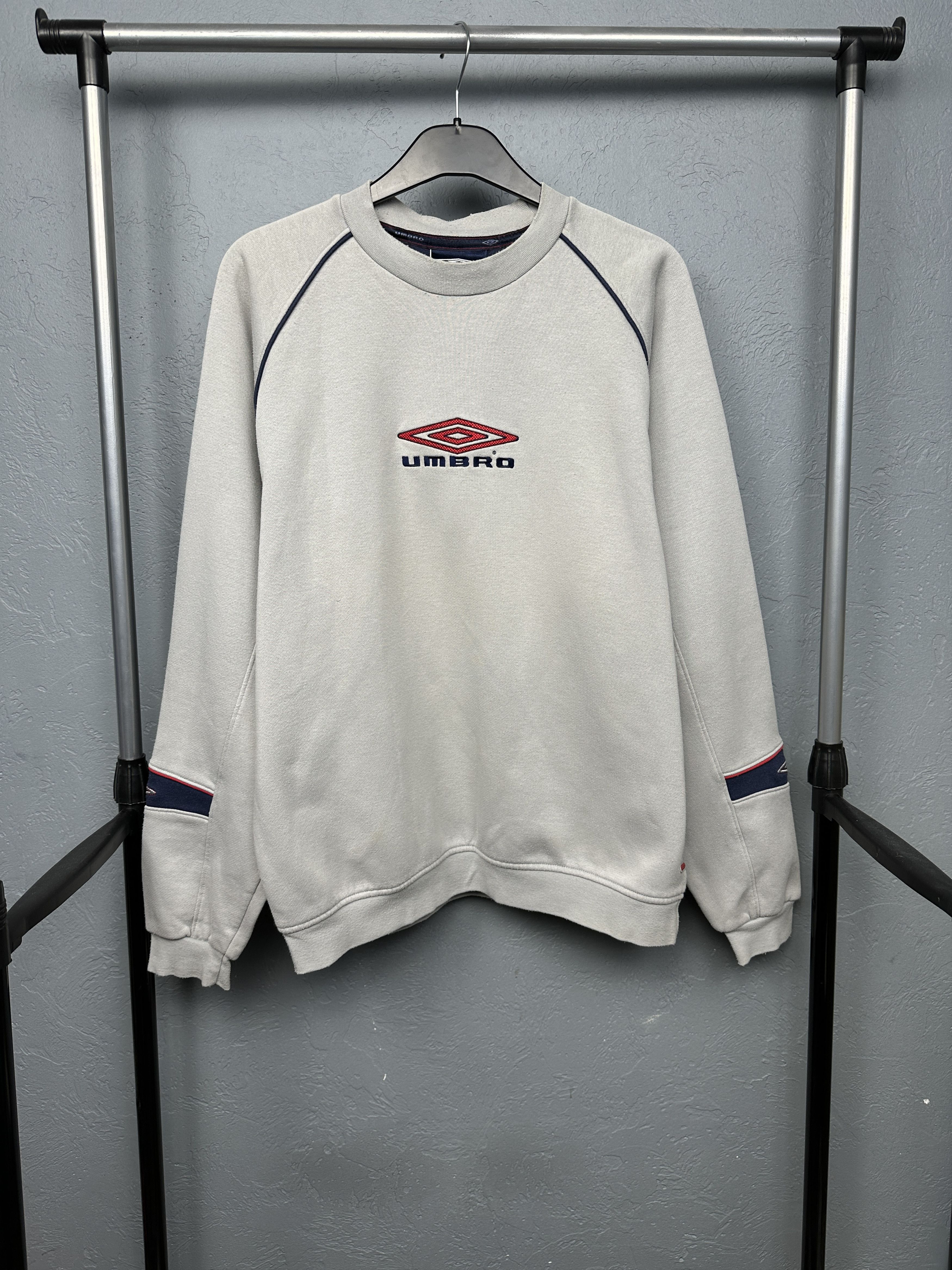Umbro Pro Training 90s Vintage Mens Sweatshirt