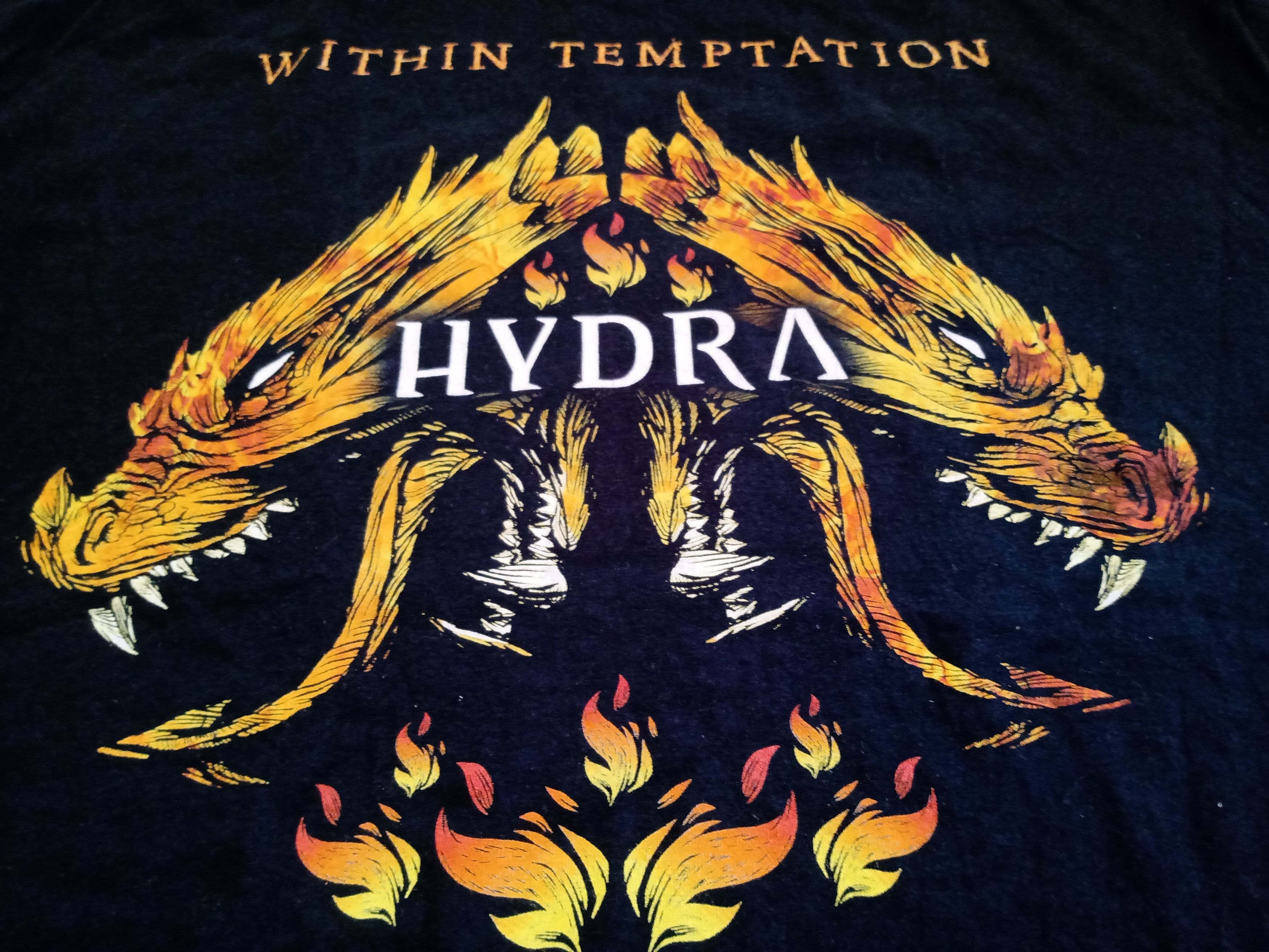 Band Tees Within Temptation Hydra Heavy Metal Shirt 2014 Summer Tour Size US XL / EU 56 / 4 - 2 Thumbnail