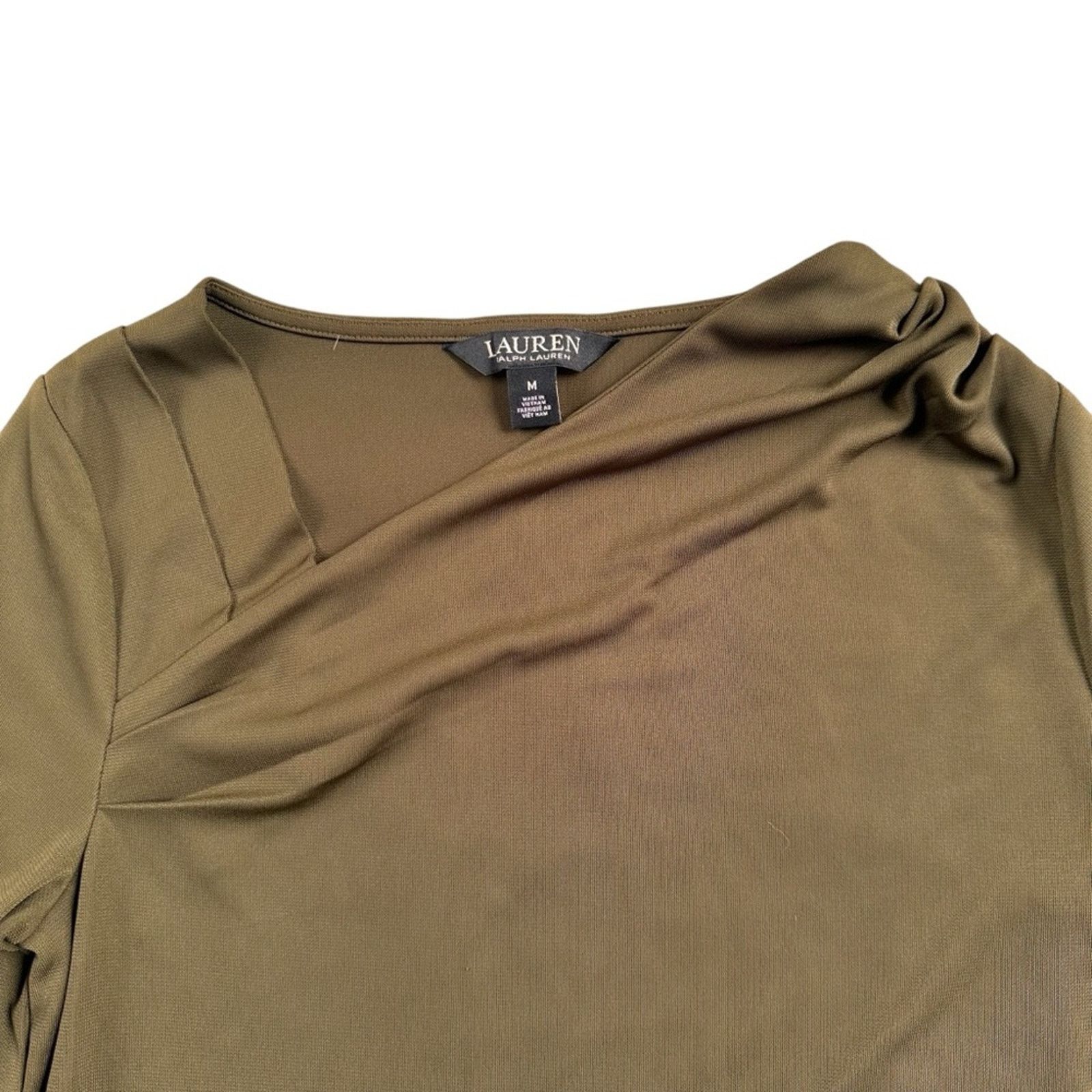 Ralph Lauren Black Label Ralph Lauren Black Label Twist Detail Long Sleeve Top Size M / US 6-8 / IT 42-44 - 2 Thumbnail