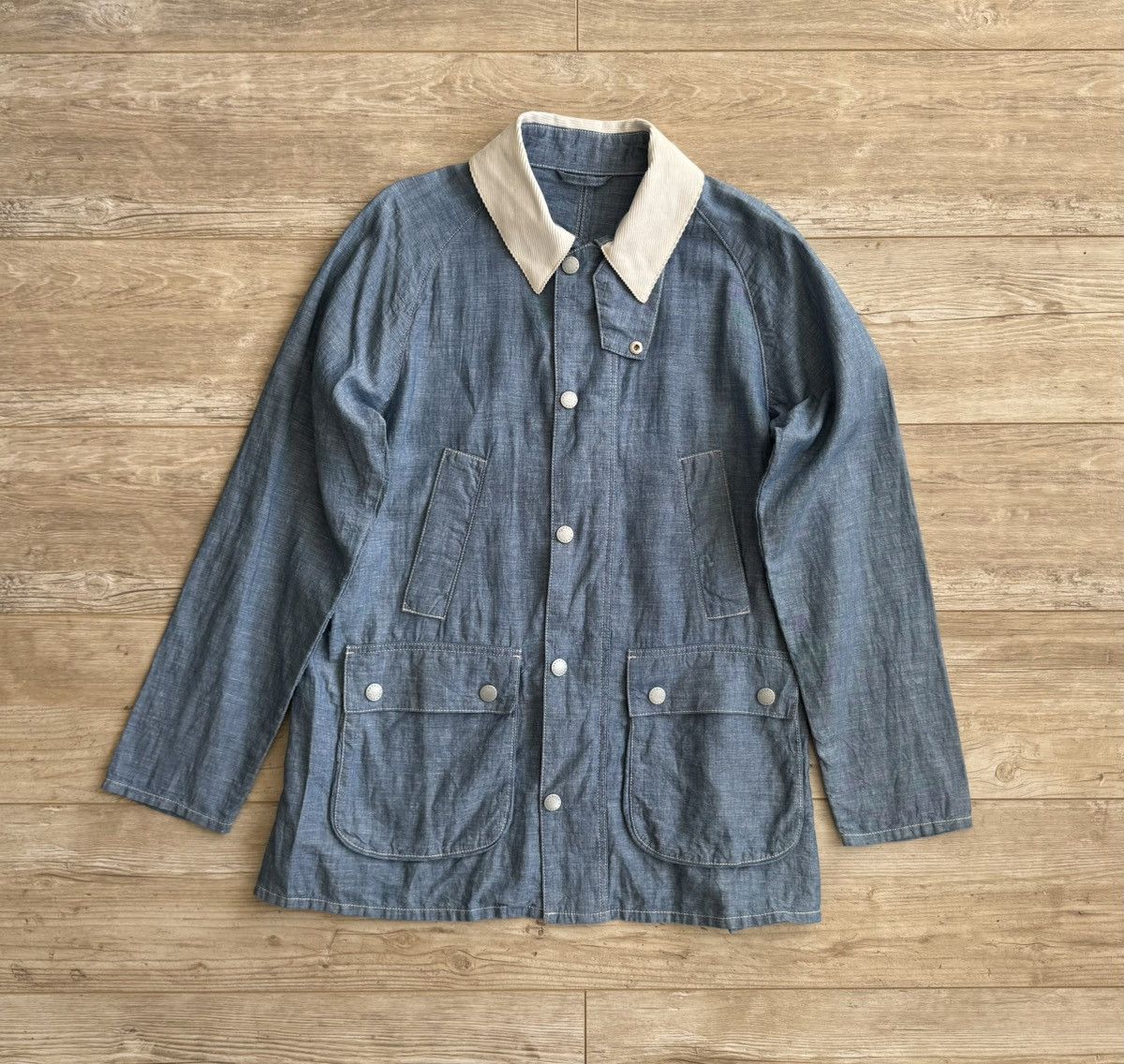 Barbour Barbour Bedale Linen Cotton Blend Jacket Size US M / EU 48-50 / 2 - 4 Thumbnail