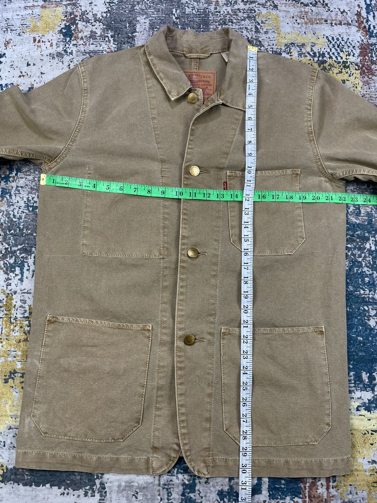 Levi's Levi’s Strauss Duck Canvas Button Up Chore Jacket Size US M / EU 48-50 / 2 - 9 Thumbnail