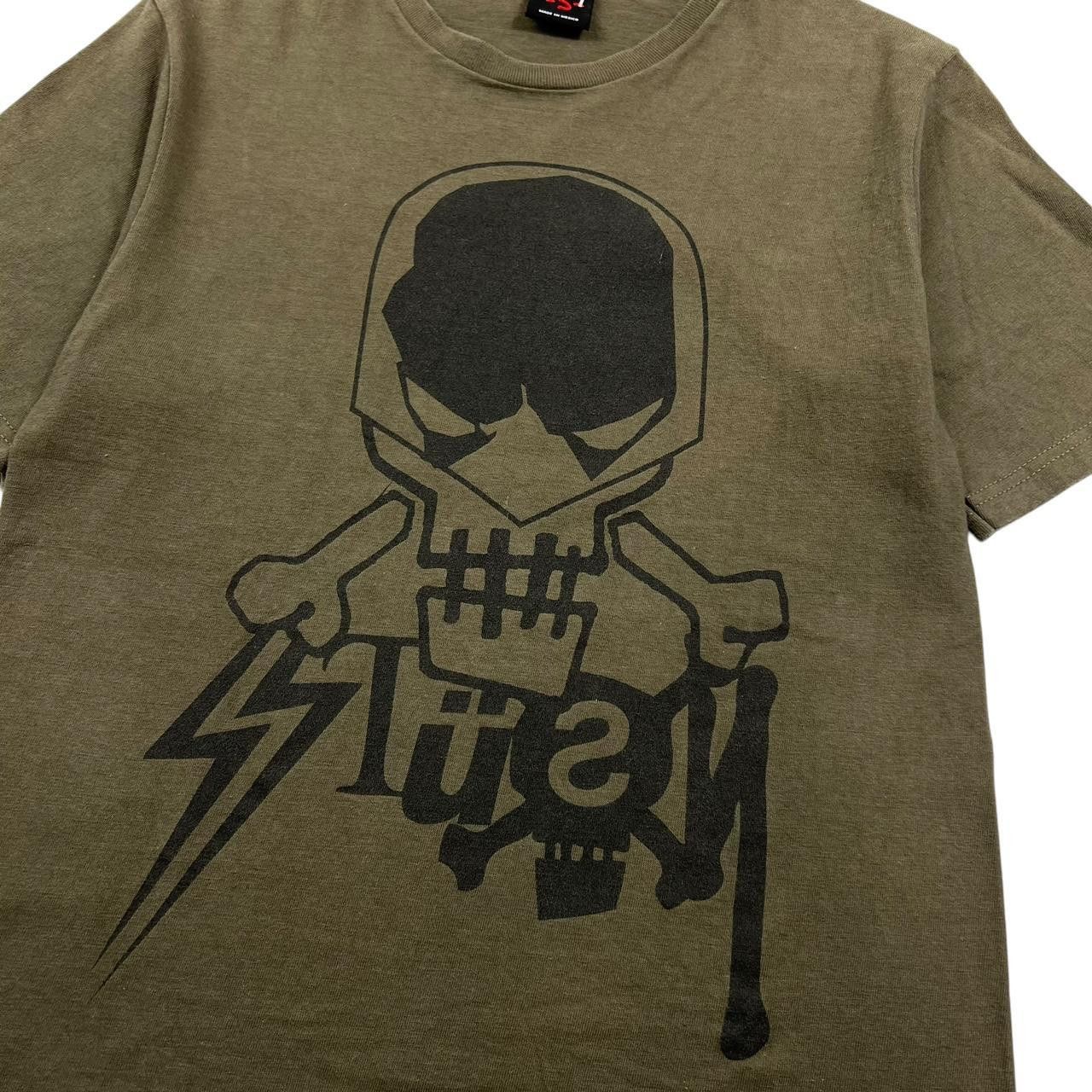Stussy Vintage 2000s Stussy Skull T-Shirt - Small Size US S / EU 44-46 / 1 - 2 Thumbnail
