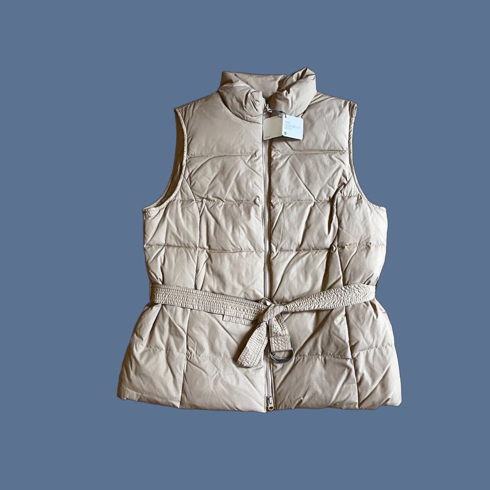 Gap VINTAGE Gap The Warmest Vest Women’s XL Beige Y2K Size XL / US 12-14 / IT 48-50 - 1 Thumbnail