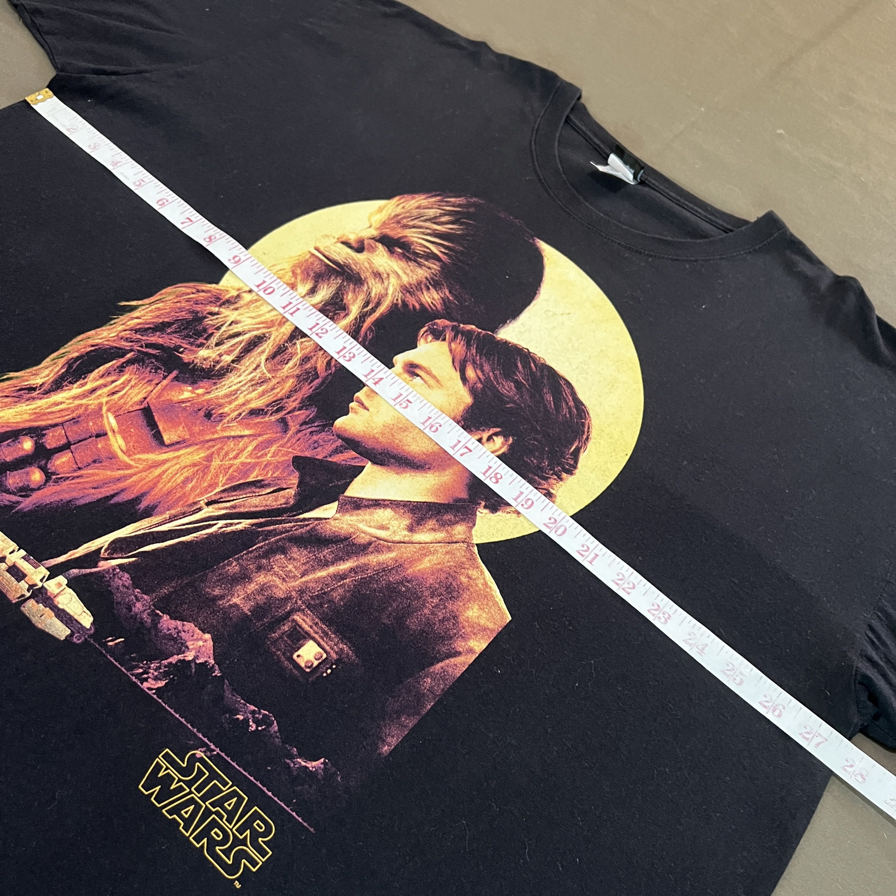 Sci-Fi Fantasy × Star Wars Star Wars Han Solo Chewbacca Promo Tee 3XL Oversized Size US XXL / EU 58 / 5 - 8 Thumbnail