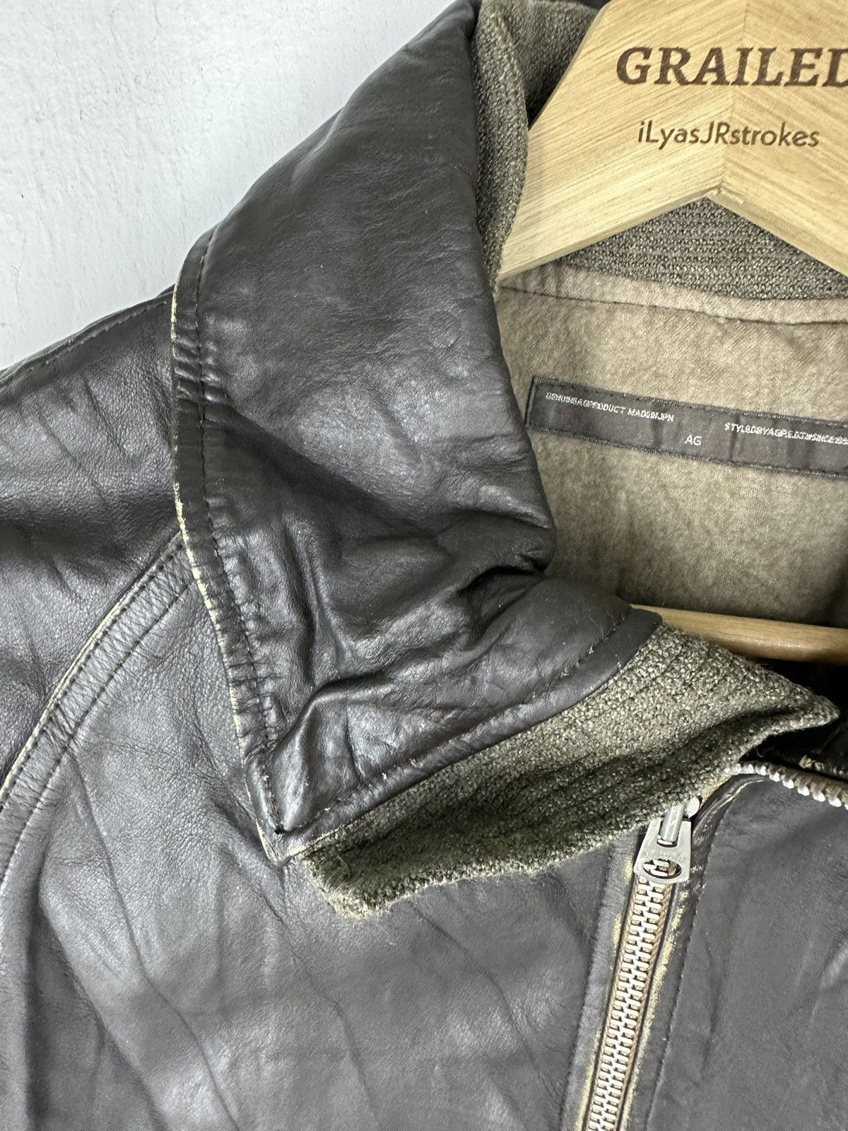 Japanese Brand AG Biker Punk Jacket Size US S / EU 44-46 / 1 - 3 Thumbnail