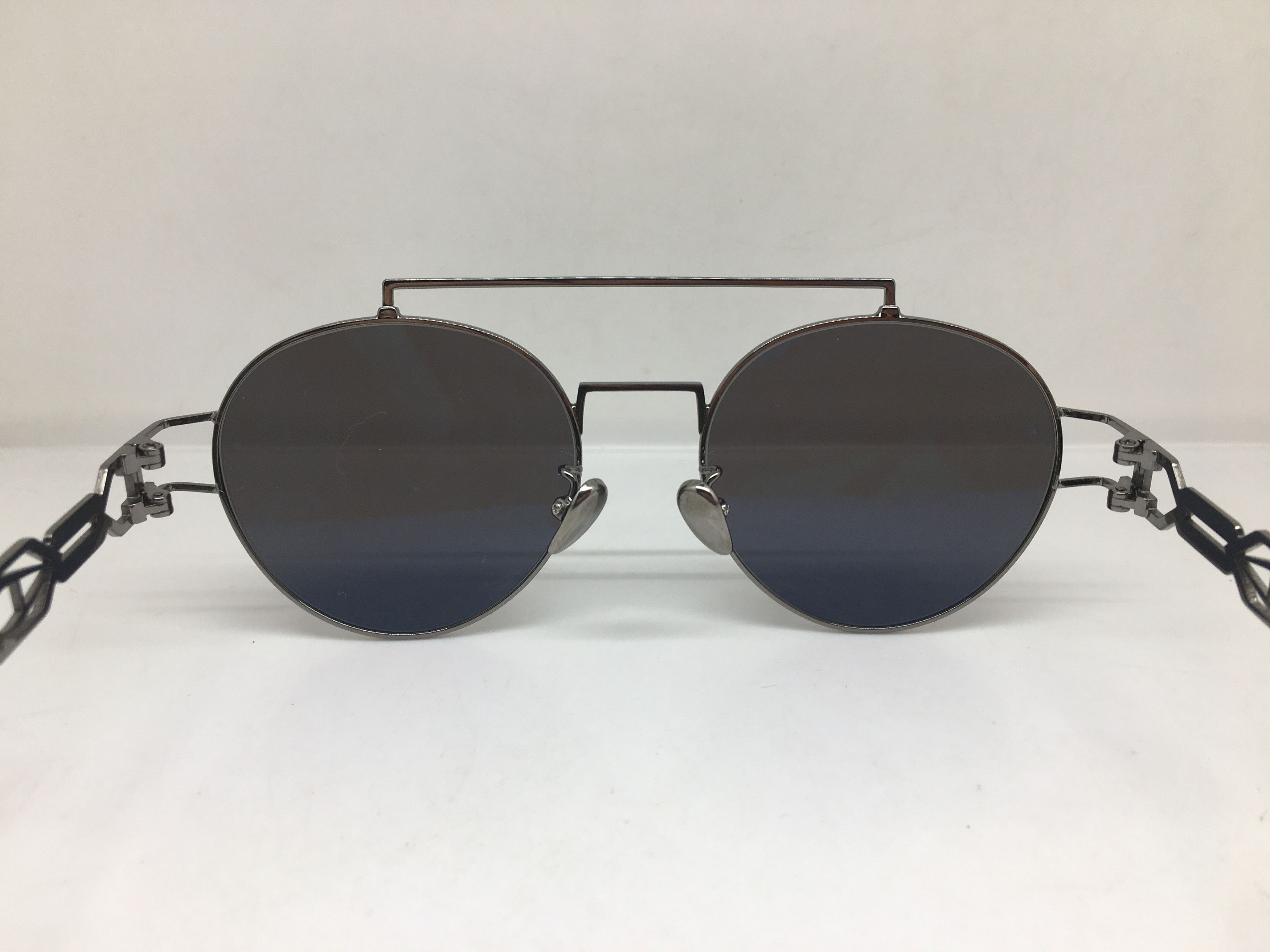 Other Grey Silver Round Sunglasses Frame ROCKABILLY Size ONE SIZE - 5 Thumbnail