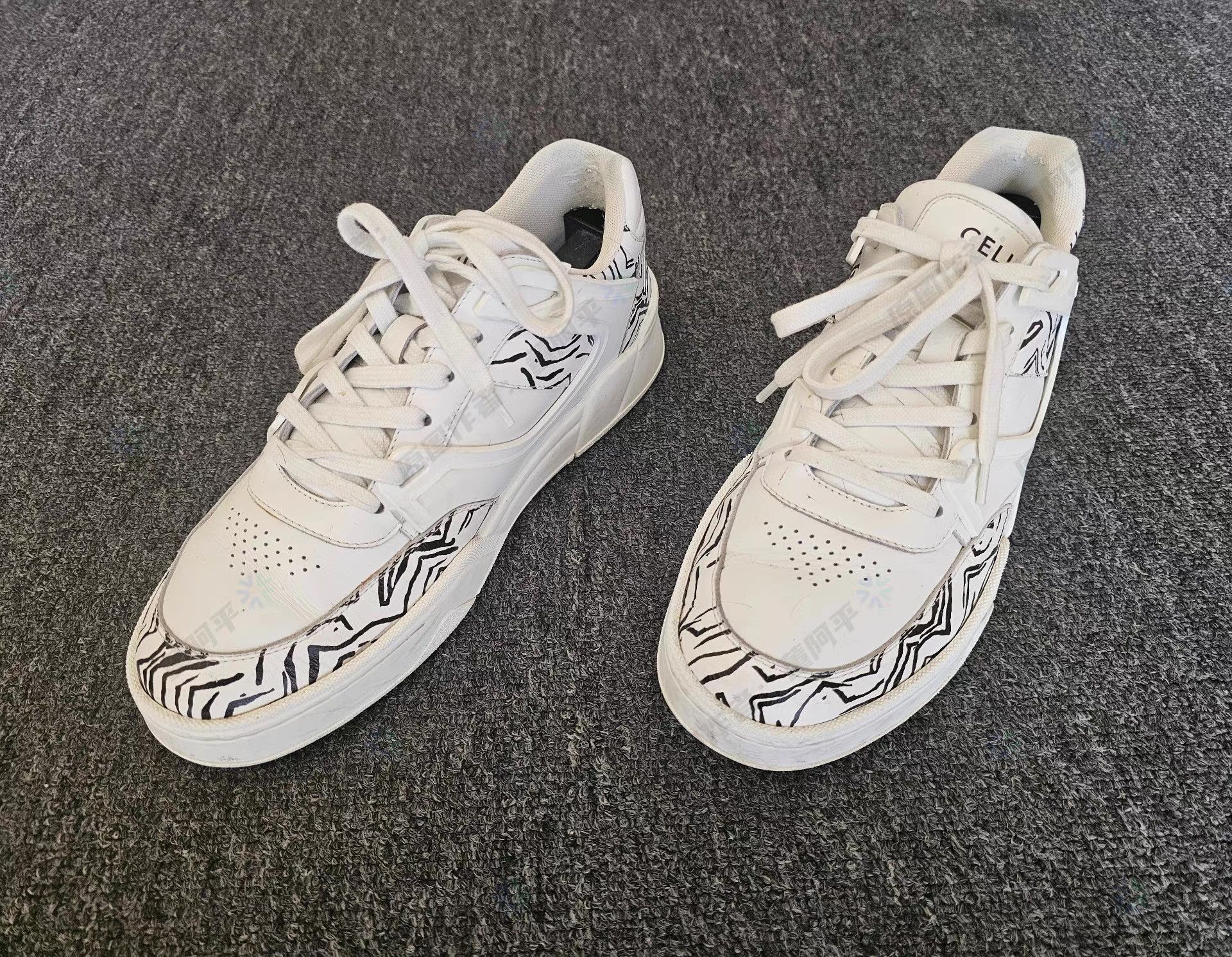 Celine CELINE white sneakers Q4 Size US 8 / EU 41 - 2 Thumbnail