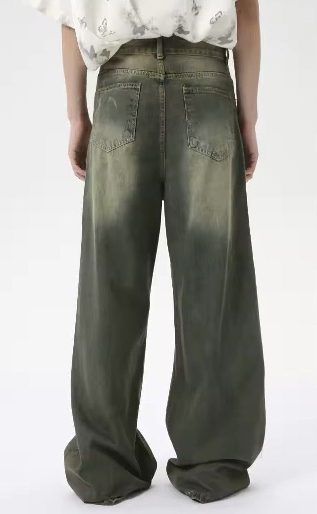 Japanese Brand × Vintage Men Straight Wide Leg Denim Size US 28 / EU 44 - 4 Thumbnail