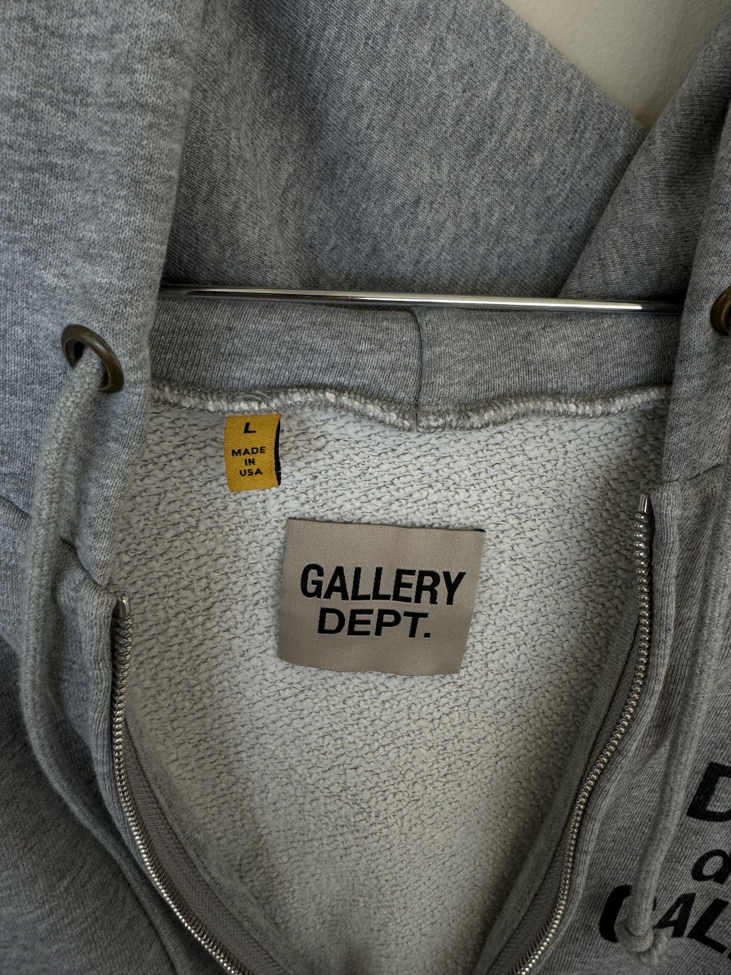 Gallery Dept. Gallery Dept Zip Up Hoodie Size US XL / EU 56 / 4 - 6 Thumbnail