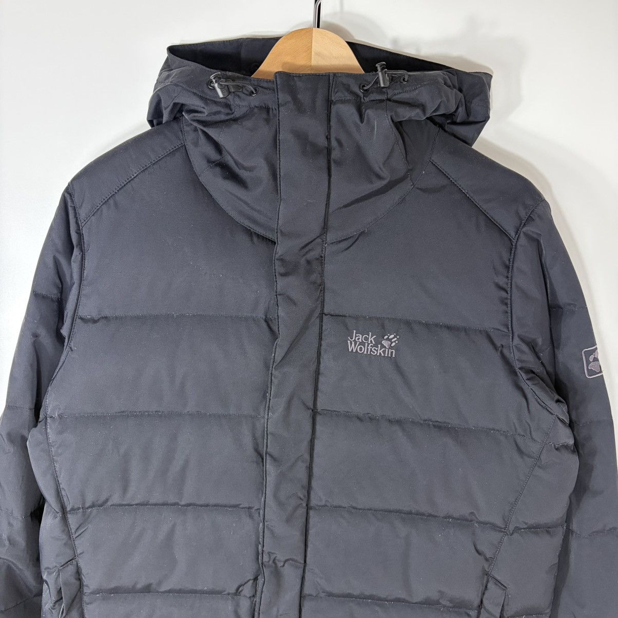 Jack Wolfskin Jack Wolfskin Stormlock Hyproof Black Puffer Jacket Gorpcore Size US M / EU 48-50 / 2 - 2 Thumbnail