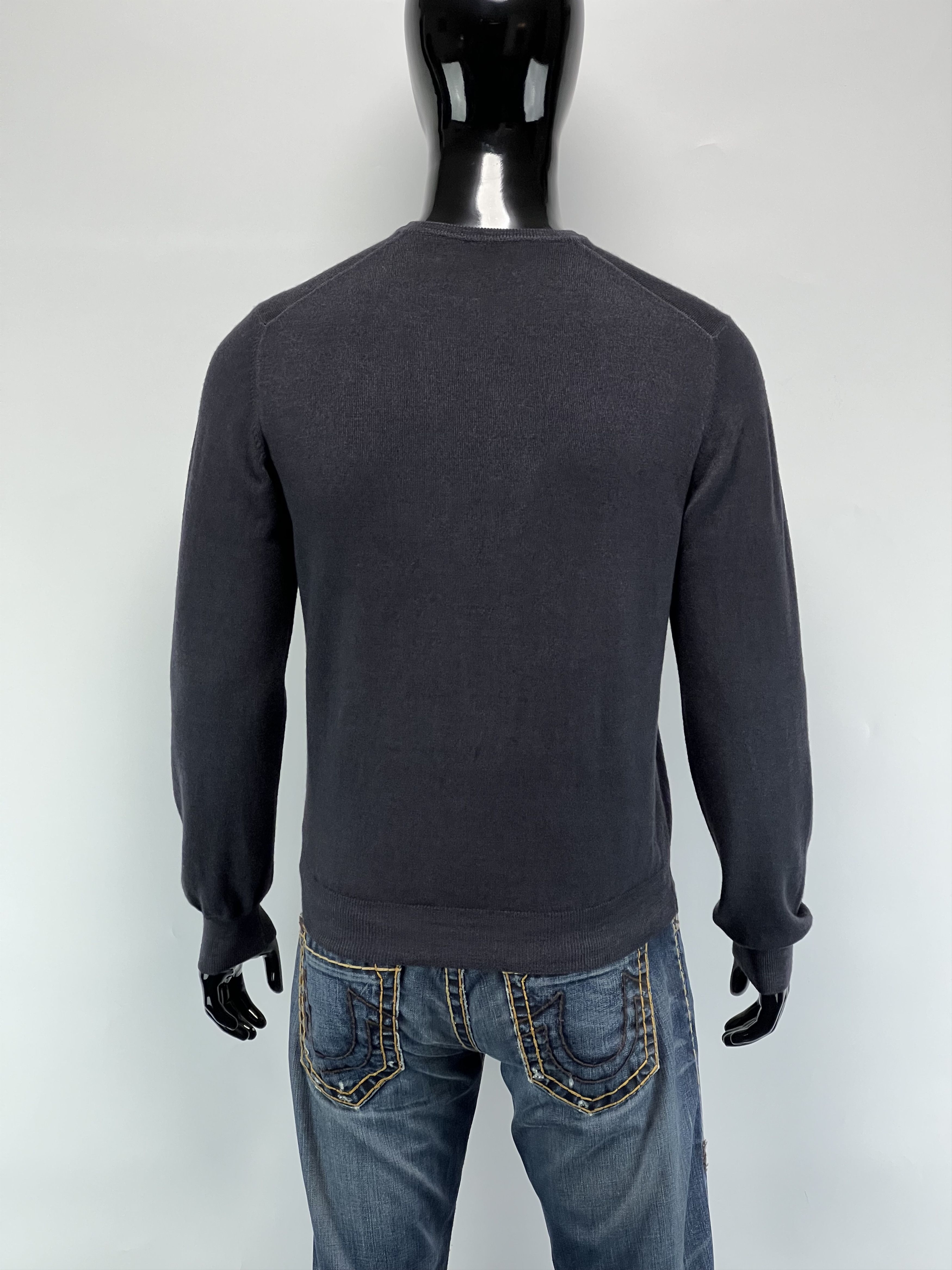 Gran Sasso Gran Sasso Vintage 100% Virgin Wool V-Neck Sweater Size 48 Size US M / EU 48-50 / 2 - 2 Thumbnail