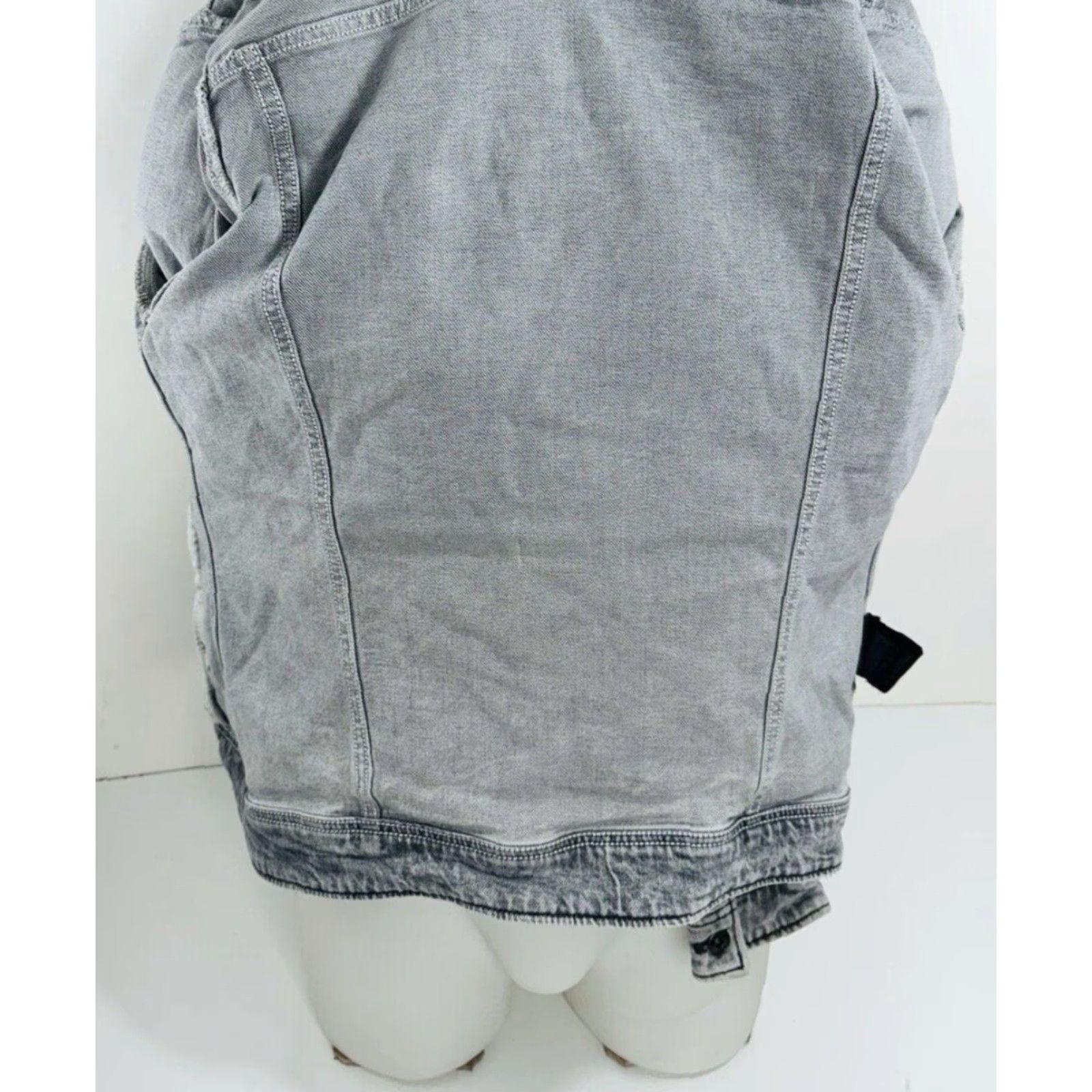G-Star G-STAR G STAR - Denim Deconstructed 3D Trucker Jacket Mens S Gray Size US S / EU 44-46 / 1 - 6 Thumbnail