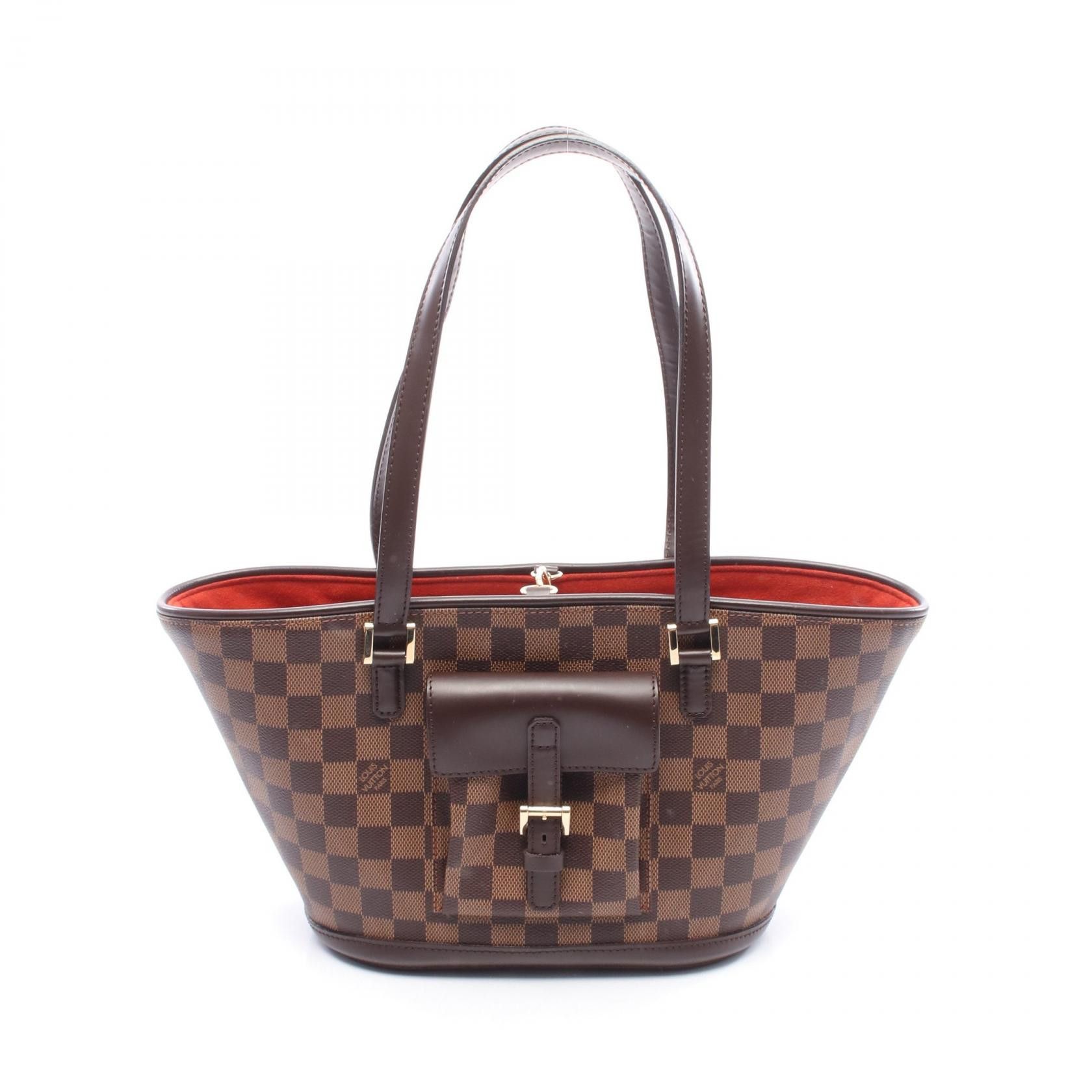 Louis Vuitton Louis Vuitton Louis Vuitton Manosque PM Damier Coated Canvas Tote Bag Canvas Tote Bag N51121 Size ONE SIZE - 1 Thumbnail