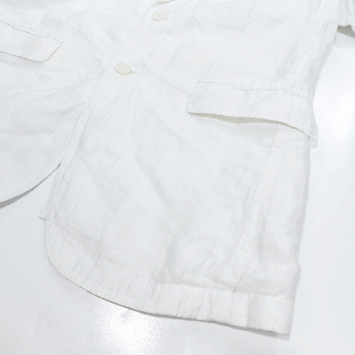 Japanese Brand A.POLE STORY WHITE BLAZER Size 40R - 12 Thumbnail