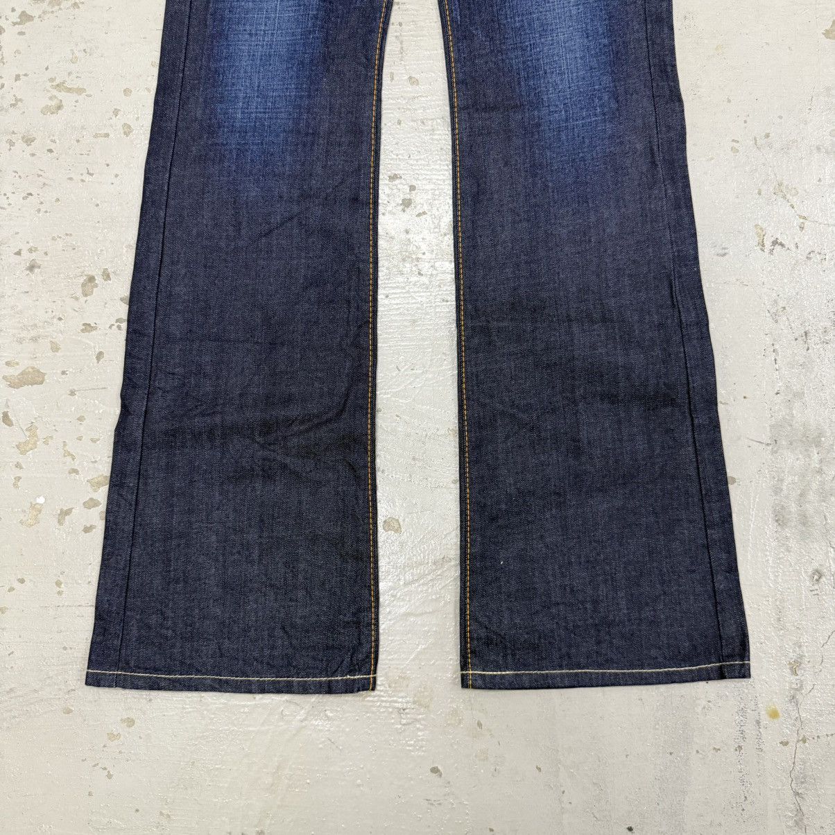 If Six Was Nine Vintage Et Boite flared pants low rise Size 27" / US 4 / IT 40 - 3 Thumbnail