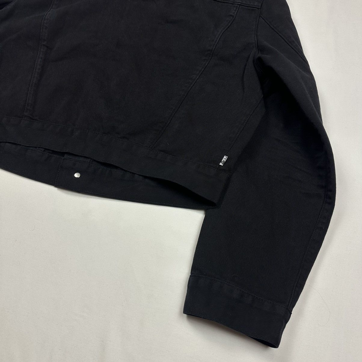Raf Simons Raf By Raf Simons Cropped Wide Denim Jacket Size US M / EU 48-50 / 2 - 5 Thumbnail