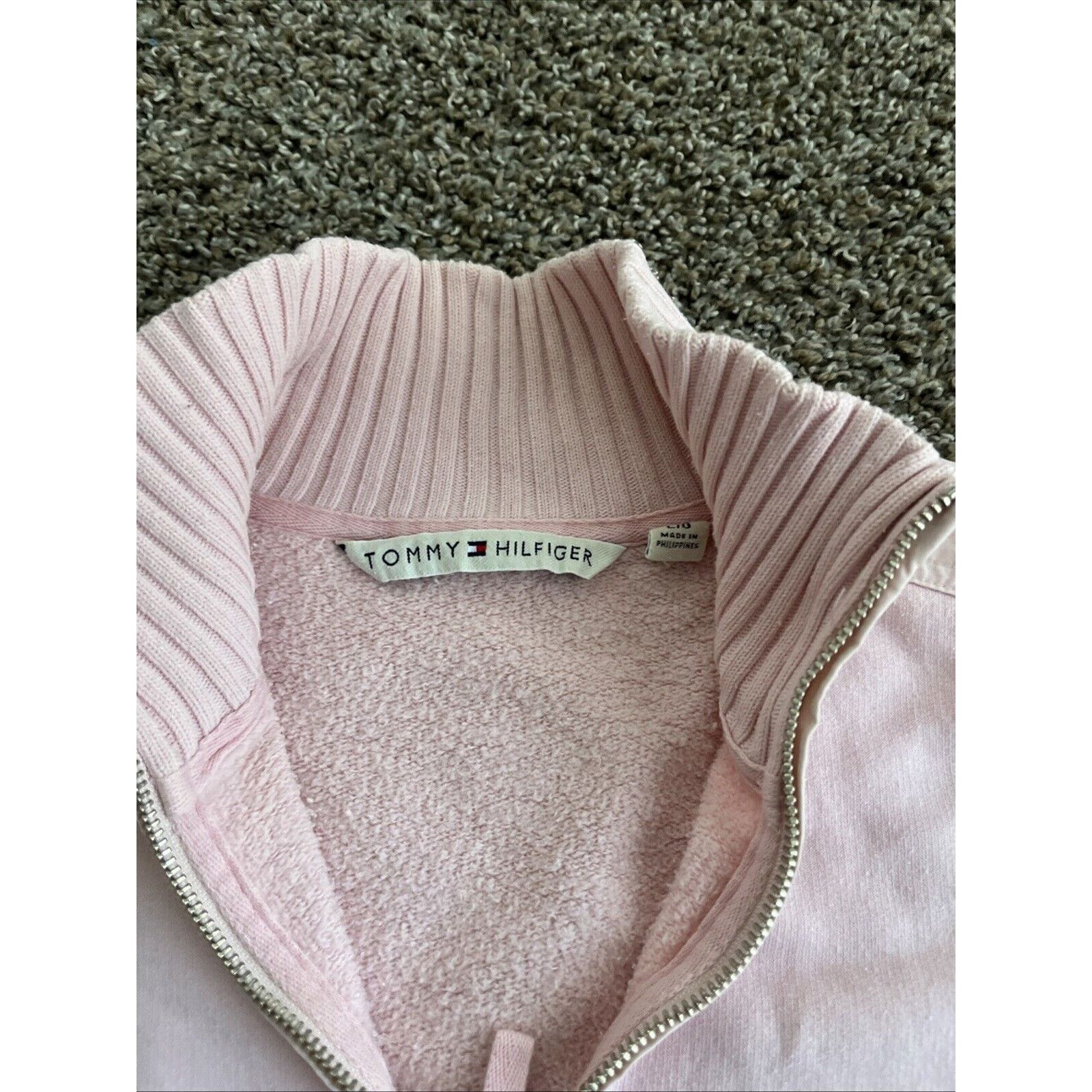 Tommy Hilfiger Tommy Hilfiger Women’s Sweatshirt Size Large Color Pink Size XL / US 12-14 / IT 48-50 - 3 Thumbnail
