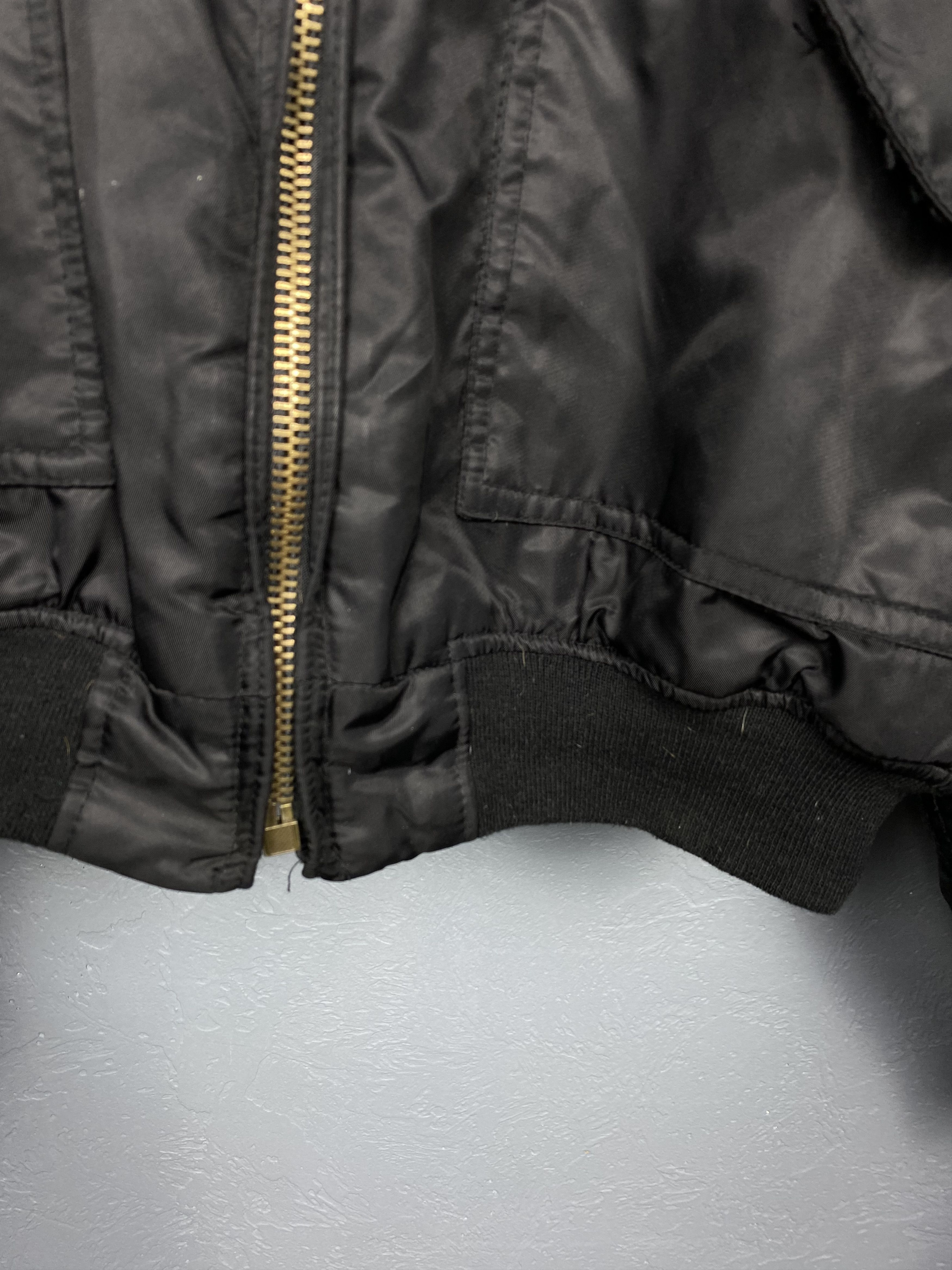 Vintage Helikon-Tex MA1 Pilot Nylon Bomber Air Force Jacket Vintage Size US L / EU 52-54 / 3 - 5 Thumbnail