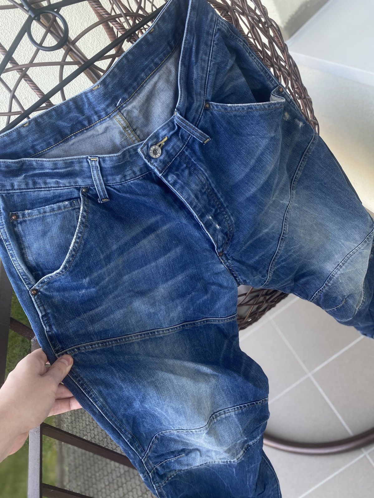G-Star G-STAR 5620 Loose Raw Denim Pants Size US 34 / EU 50 - 6 Thumbnail