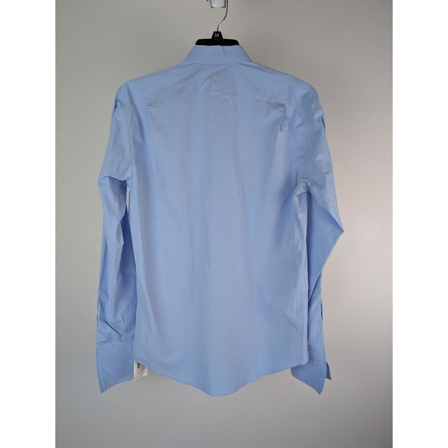 Hermes o1rshd1 CC20 Button Shirt in Blue Size US S / EU 44-46 / 1 - 9 Thumbnail