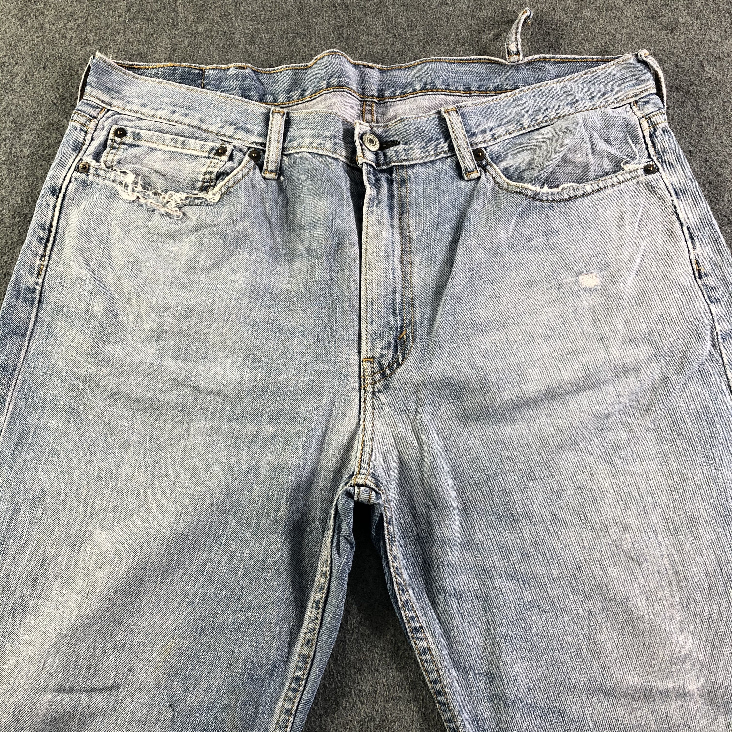 Levi's Vintage Light Wash Levis 514 Jeans-J3500 Size US 40 / EU 56 - 3 Thumbnail