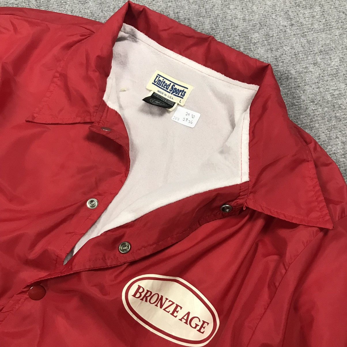 Vintage VINTAGE BRONZE AGE SNAP BUTTON JACKET Size US L / EU 52-54 / 3 - 11 Thumbnail