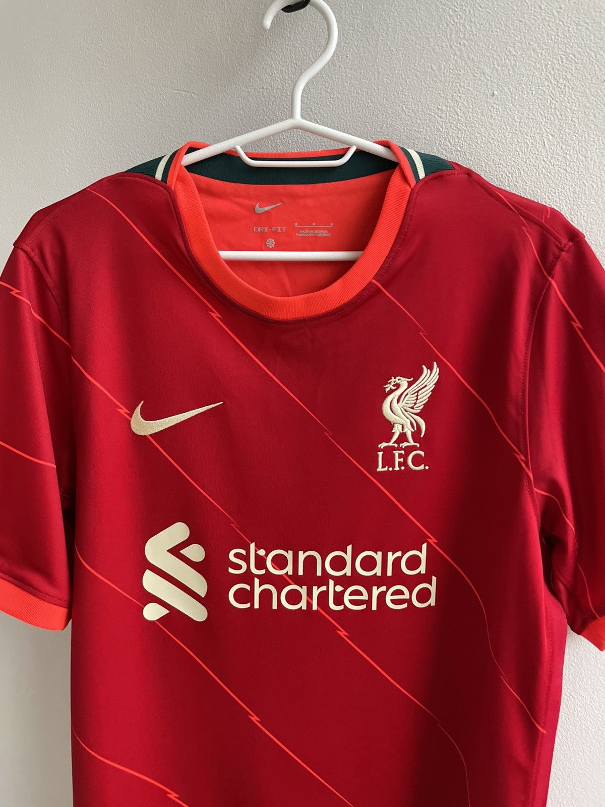 Nike Liverpool 2021 2022 Home Shirt Football Soccer Jersey Nike Size US M / EU 48-50 / 2 - 5 Thumbnail