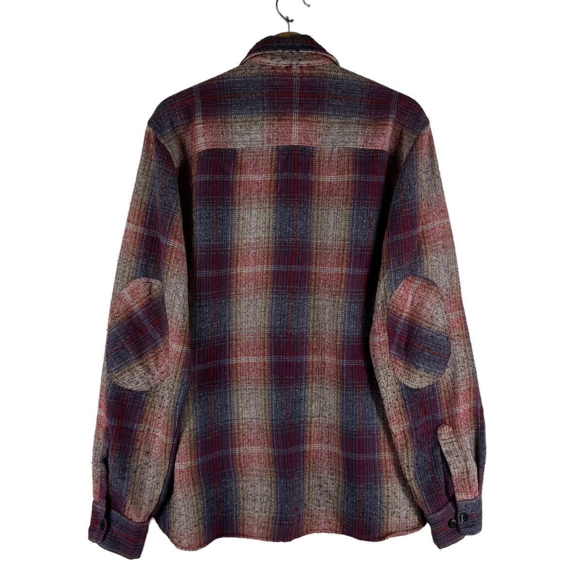 Flannel 🔥VINTAGE FLANNEL SHIRT JACKET BUTTON INHABITANT JAPAN Size US M / EU 48-50 / 2 - 8 Thumbnail