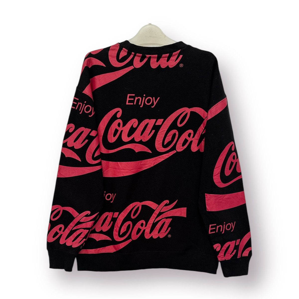 Coca Cola × Pepsi 🔥 CocaCola enjoy OverPrint drinker product Sweatshirt - XS Size US M / EU 48-50 / 2 - 7 Thumbnail