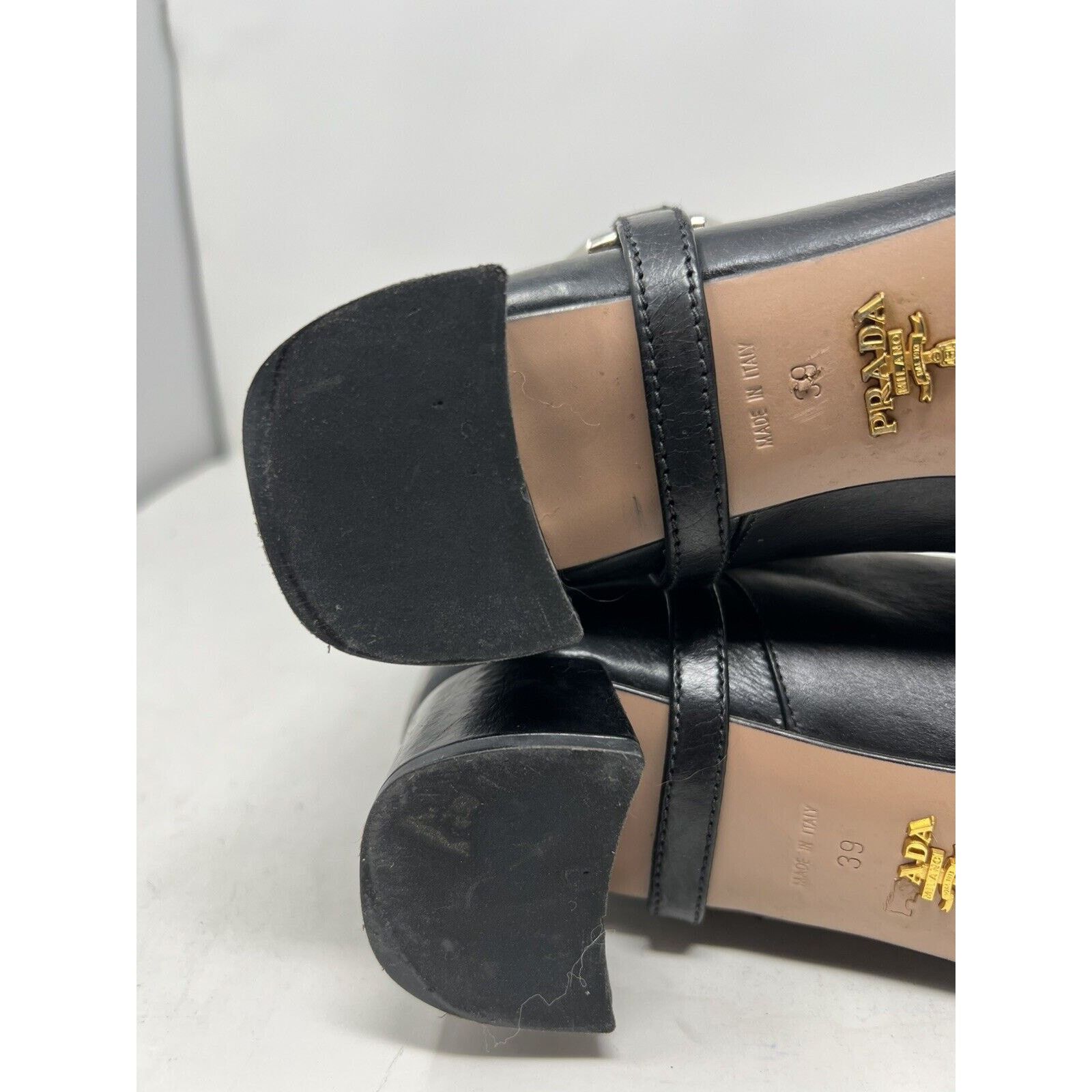 Prada PRADA CAVALIERE Black 2011 Knee High Harness SHOES BOOTS 39 Size US 8 / IT 38 - 12 Thumbnail