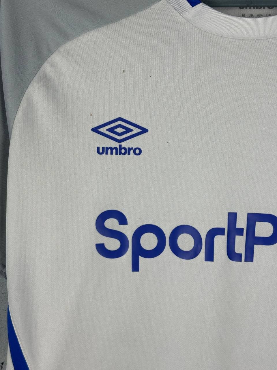Umbro Umbro Everton 2018 2019 Home Soccer Shirt Football Jersey Size US XL / EU 56 / 4 - 5 Thumbnail