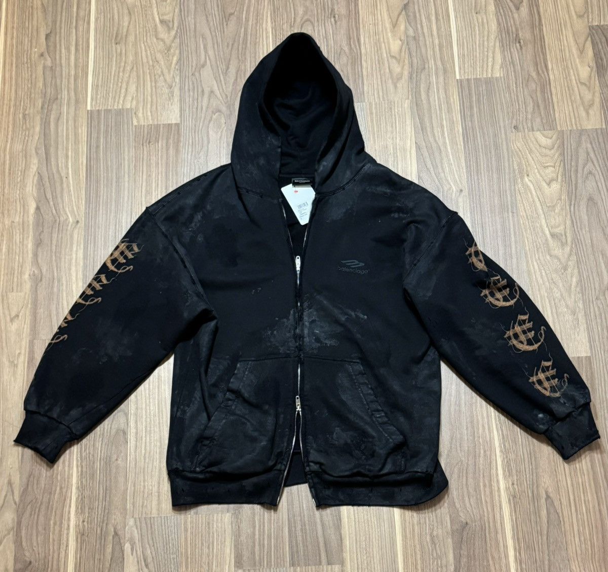 Balenciaga Balenciaga heavy metal zip up Size US S / EU 44-46 / 1 - 1 Thumbnail